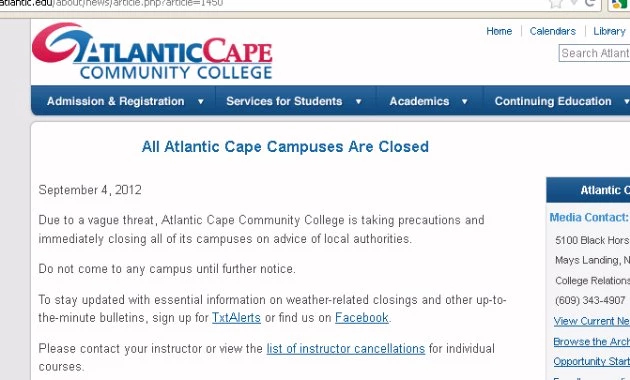 Atlantic Cape Community College Atlantic Cape Community College