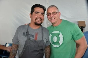 Aaron Sanchez & Robert Irvine Aaron Sanchez & Robert Irvine