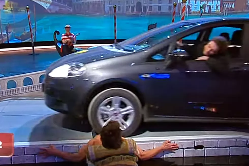 Guy Sings Beautifully While Cars Repeatedly Run Him Over